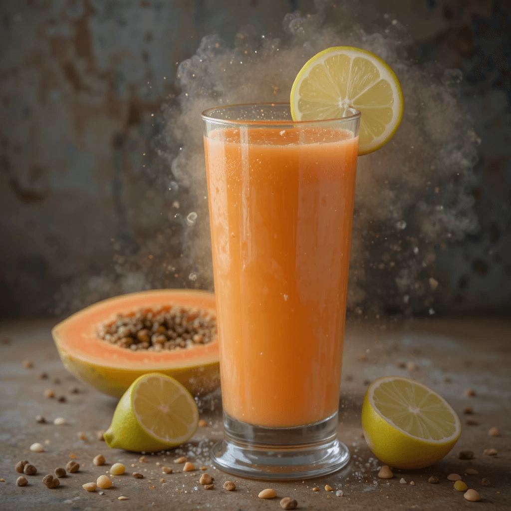 Batido de Papaya y Limón: La Bebida Refrescante de Perú