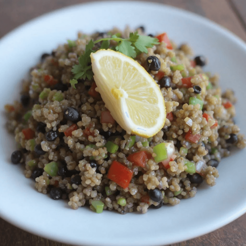 Ensalada de Quinoa y Frijoles Negros: Un Viaje Culinario por México