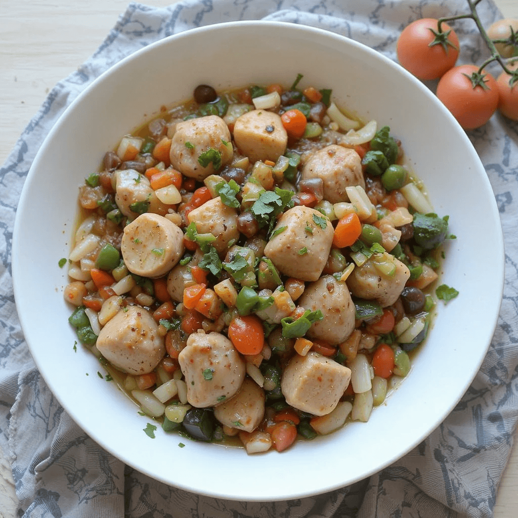 Guiso de Pollo con Verduras: Un Sabor Cubano en Cada Cuchara