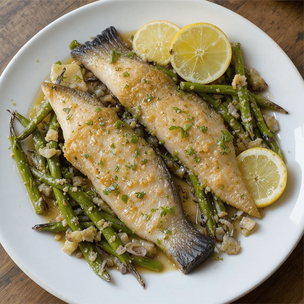 Pescado al Horno con Limón y Tomillo: Un Festín Chileno para los Sentidos