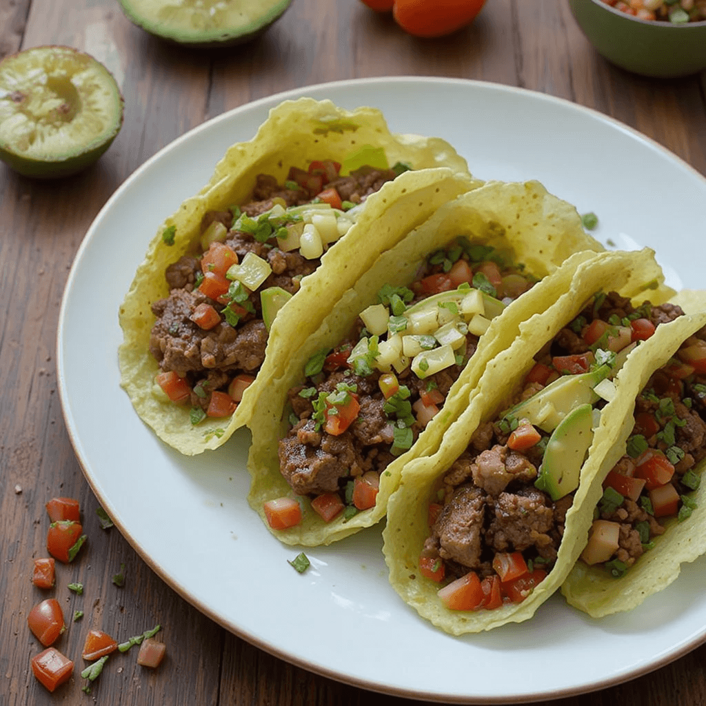 Tacos de Lechuga con Carne Asada: Un Viaje Culinario a México