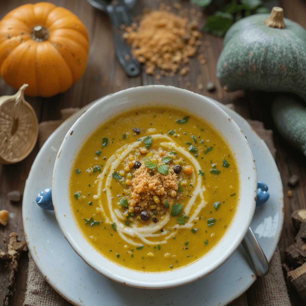 Sopa de Calabaza y Apio: Un Platillo Reconfortante de Argentina
