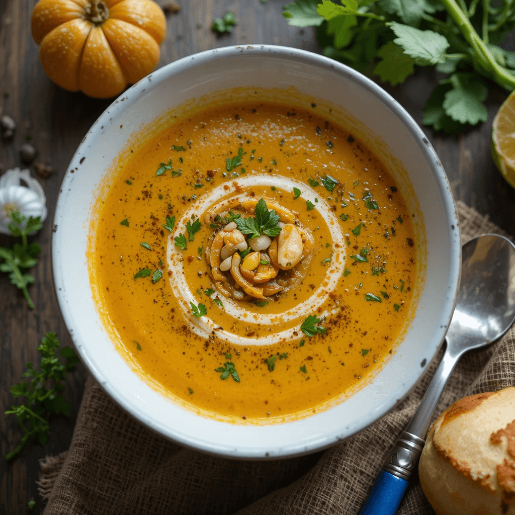 Sopa de Calabaza y Apio: Un Platillo Reconfortante de Argentina