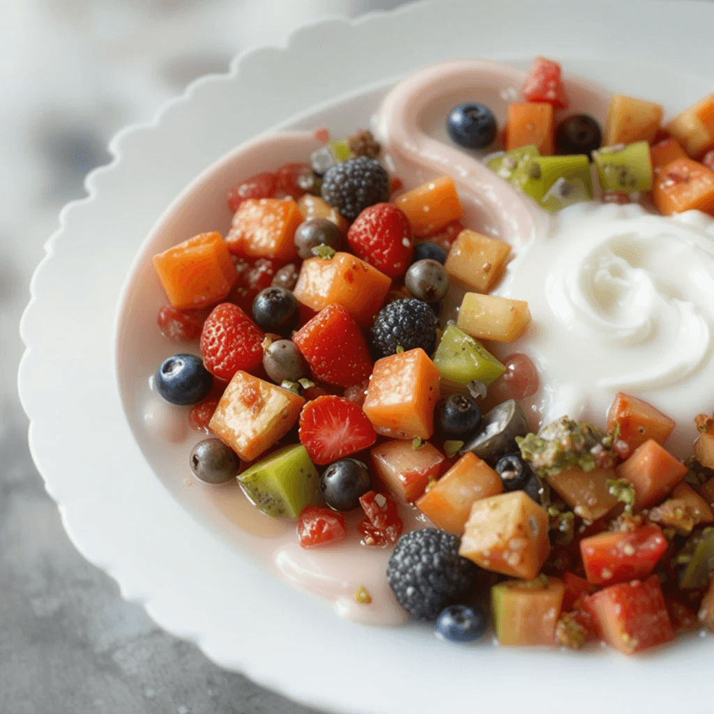 Ensalada de Frutas con Yogur: Un Placer Fresco de Colombia