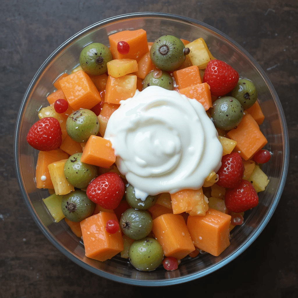 Ensalada de Frutas con Yogur: Un Placer Fresco de Colombia
