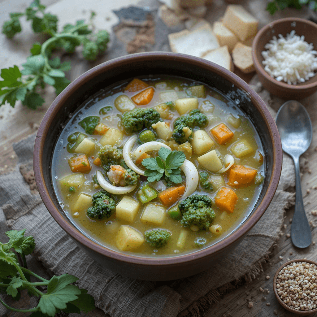 Sopa de Verduras Mixtas: Un Plato Reconfortante de Argentina
