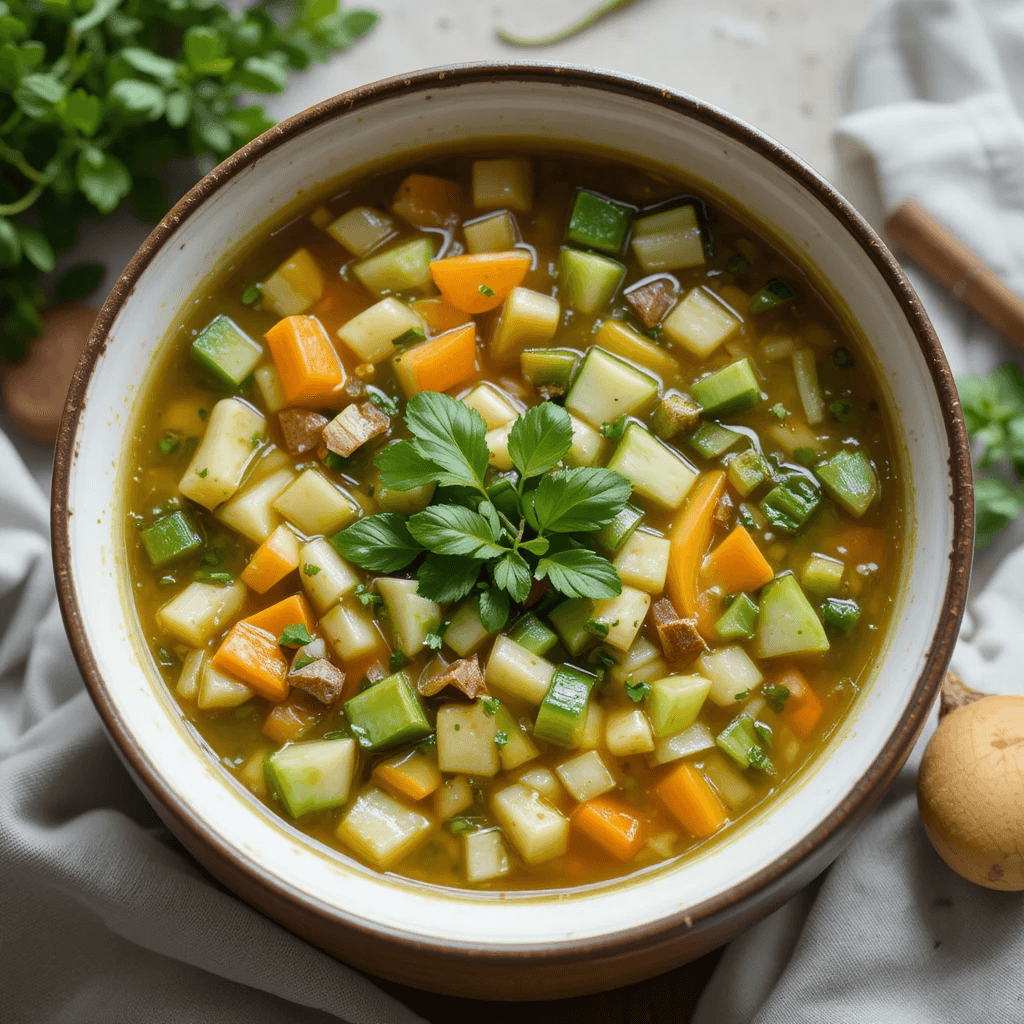 Sopa de Verduras Mixtas: Un Plato Reconfortante de Argentina
