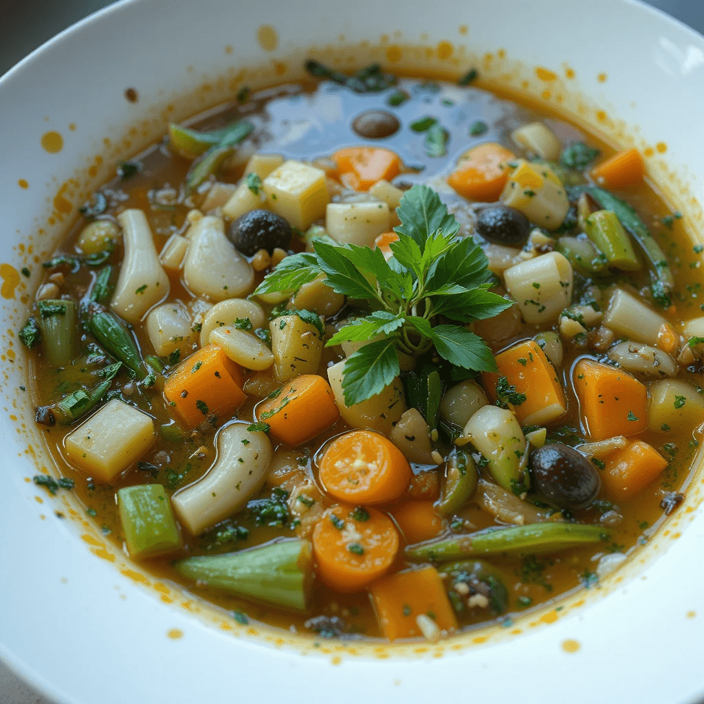 Sopa de Verduras Mixtas: Un Plato Reconfortante de Argentina