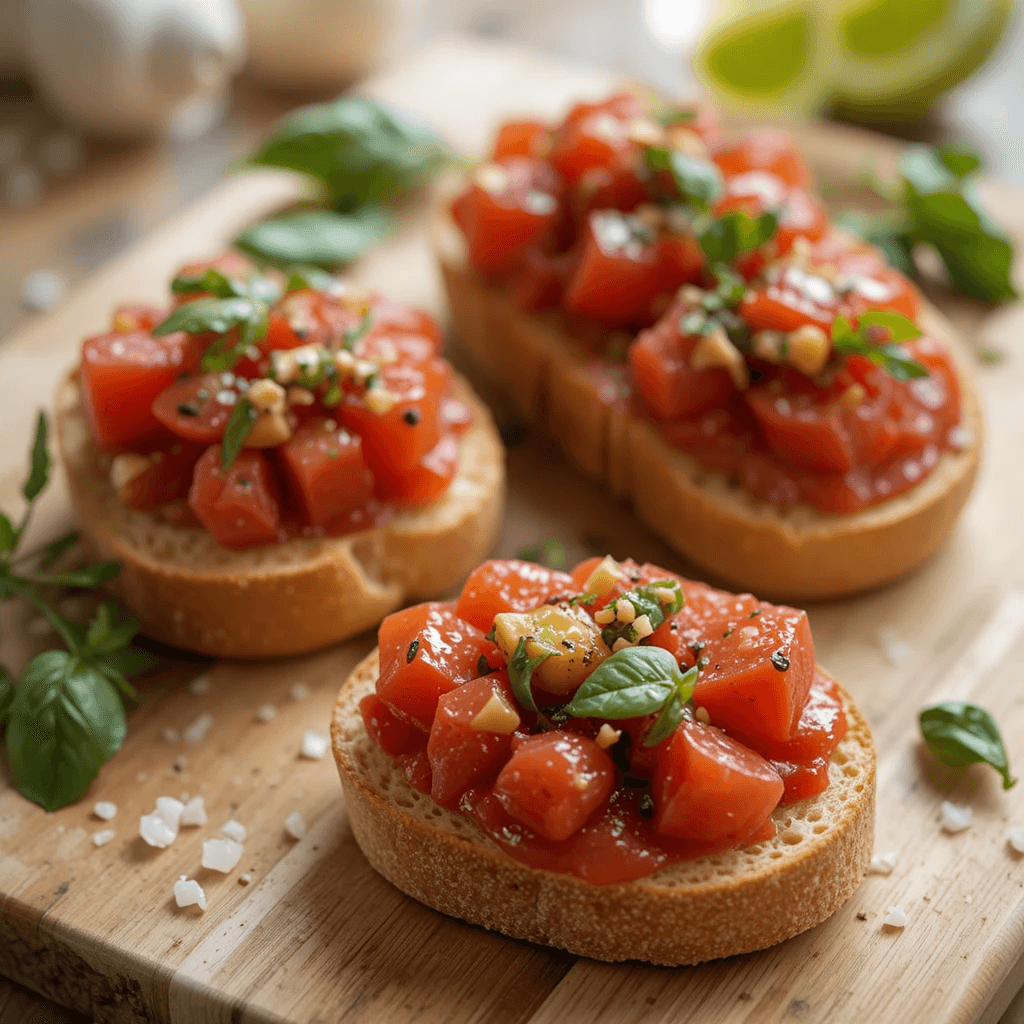 Bruschetta: Un Clásico Italiano