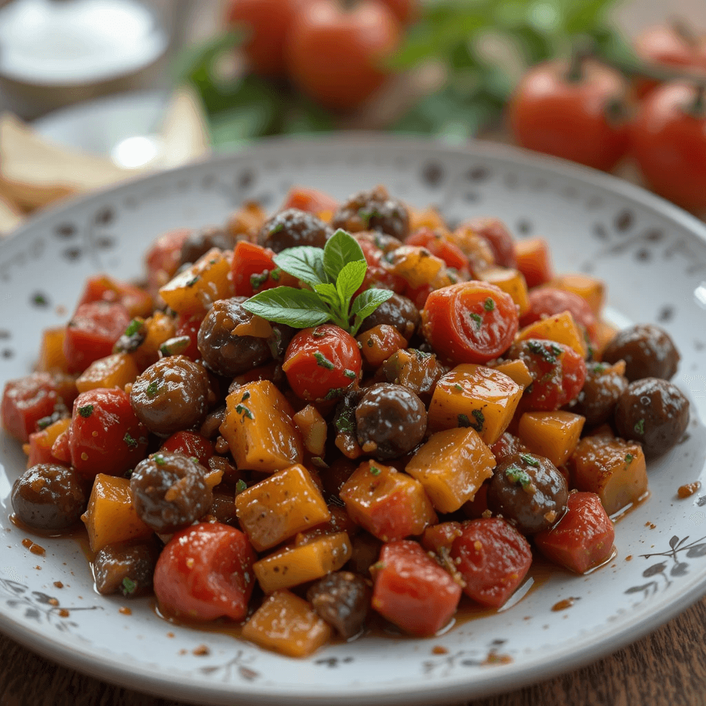 Caponata: Un Clásico de la Cocina Siciliana