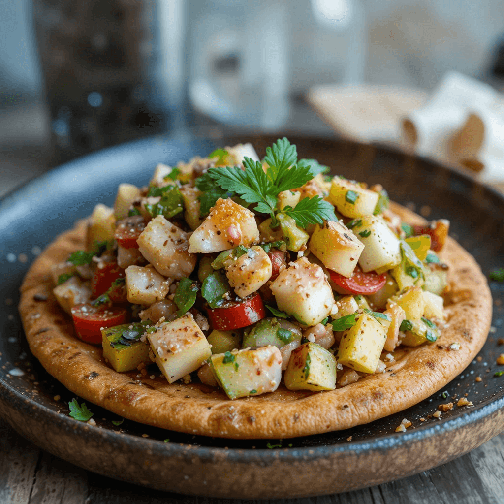 Fattoush: Un Refrescante Clásico del Líbano
