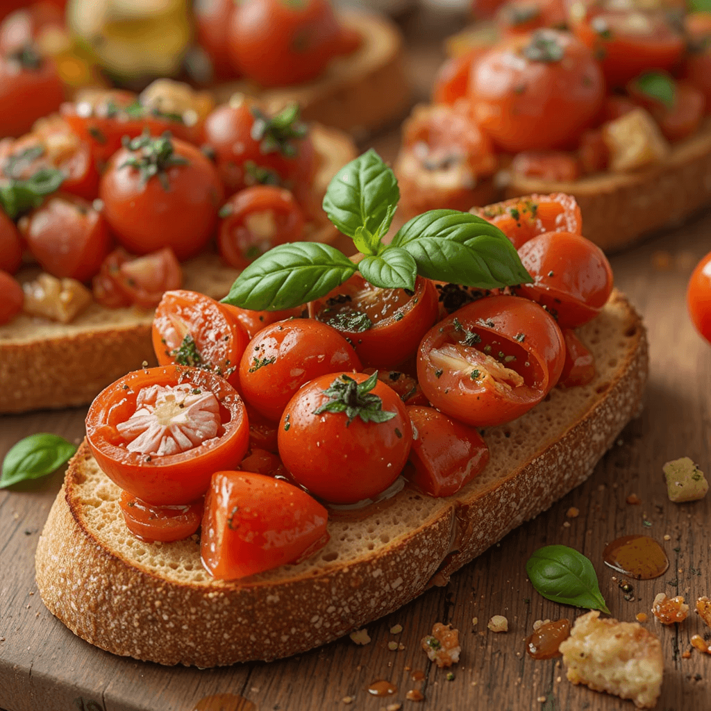 Bruschetta: Un Clásico Italiano para Compartir
