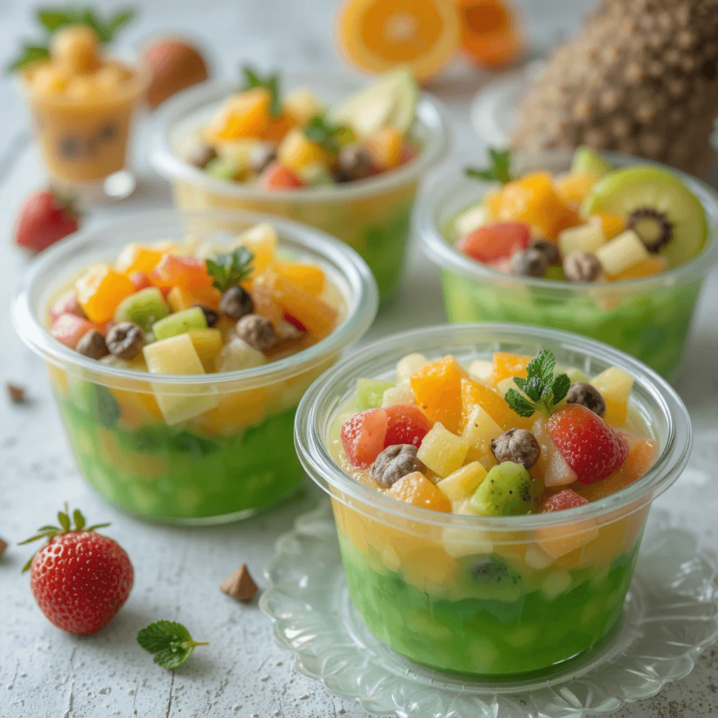 Gelatina de Frutas Frescas: Un Postre Refrescante de México