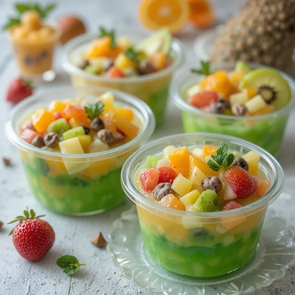 Gelatina de Frutas Frescas: Un Postre Refrescante de México
