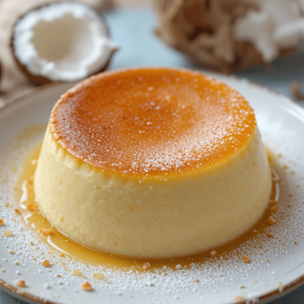Flan de Coco Saludable: Un Delicioso Postre Mexicano

