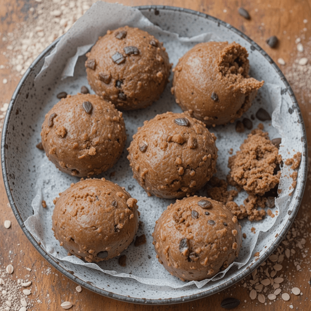 Bocaditos Energéticos de Avena y Cacao: Un Manjar Colombiano