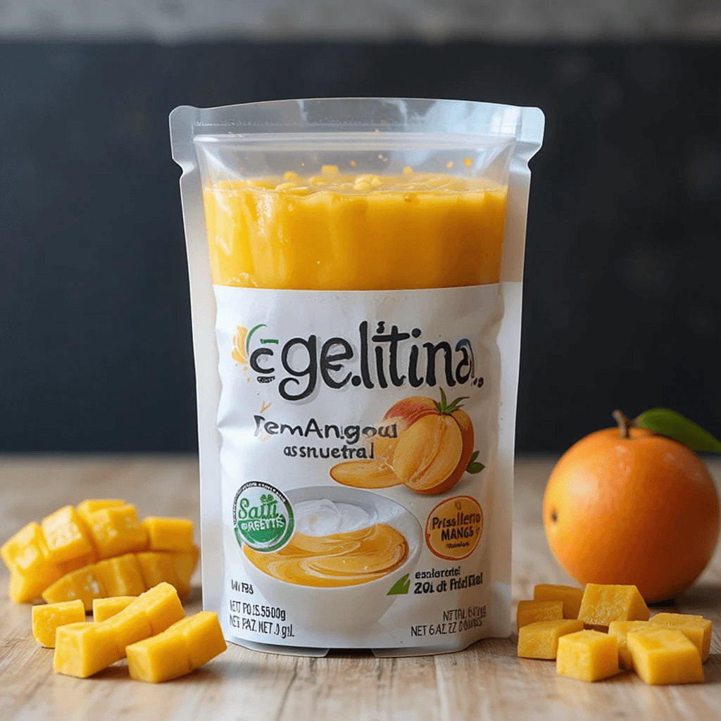Gelatina de Mango Natural: Un Postre Mexicano lleno de Sabor y Tradición
