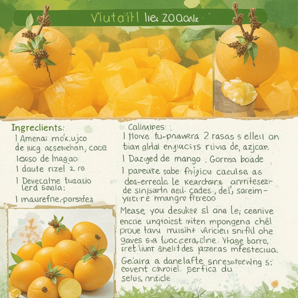 Gelatina de Mango Natural: Un Postre Mexicano lleno de Sabor y Tradición

