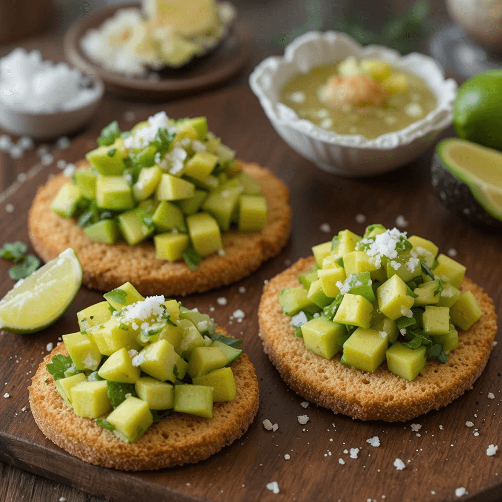 Bocadillos de Aguacate y Limón: Un Manjar Mexicano que Celebra la Frescura
