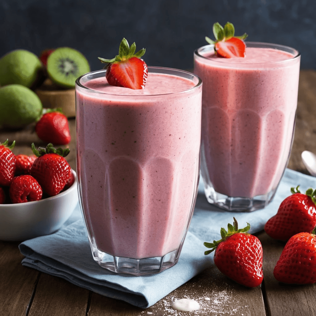 Smoothie de Fresa y Yogur: Una Explosión de Sabor y Salud