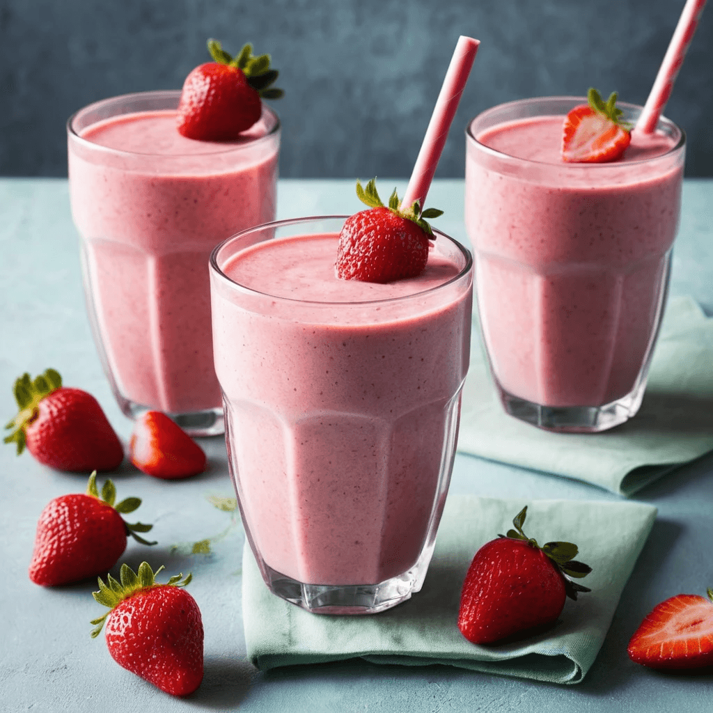 Smoothie de Fresa y Yogur: Una Explosión de Sabor y Salud