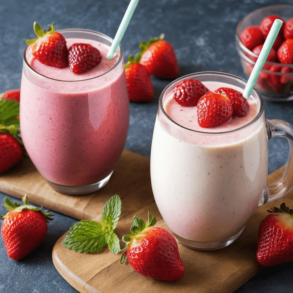 Smoothie de Fresa y Yogur: Una Explosión de Sabor y Salud