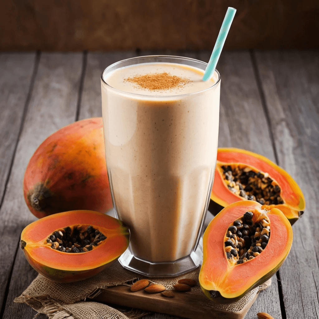 Batido de Papaya y Coco: Un Viaje Tropical de Sabor y Nutrición