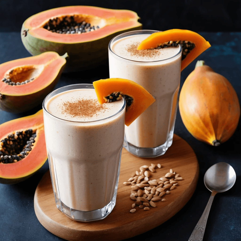 Batido de Papaya y Coco: Un Viaje Tropical de Sabor y Nutrición