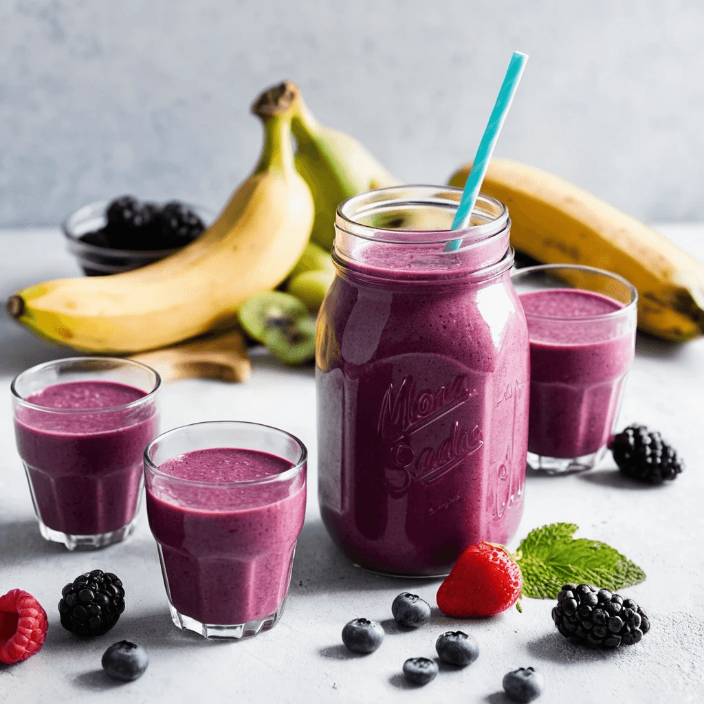 Smoothie de Mora y Yogur: Una Experiencia Refrescante y Nutritiva