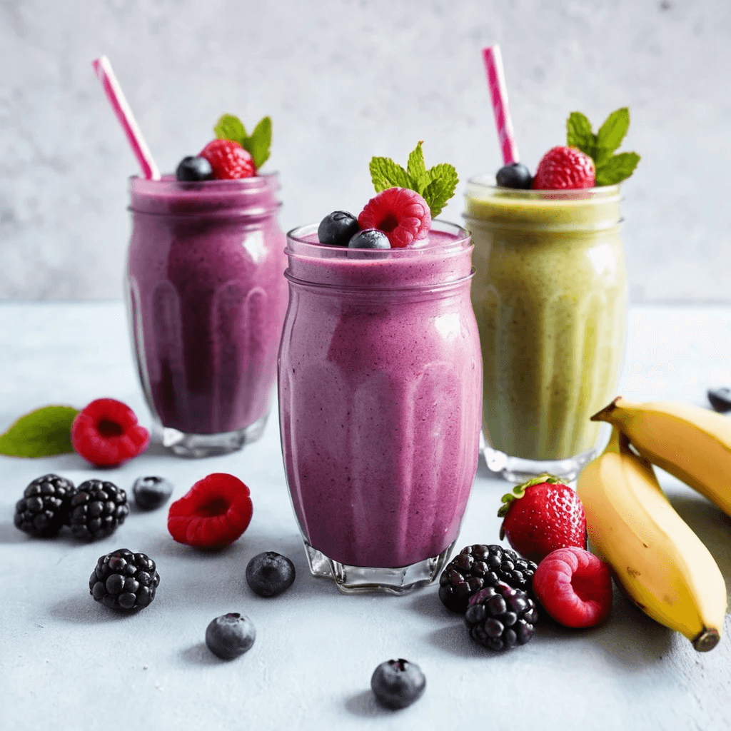 Smoothie de Mora y Yogur: Una Experiencia Refrescante y Nutritiva