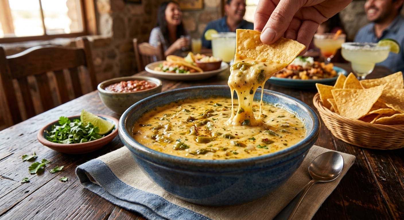 GREEN CHILE QUESO